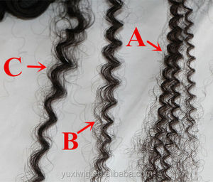 Bonne rétroaction en gros non transformés brésiliens crépus bouclés vierges remy tissage de <span class=keywords><strong>cheveux</strong></span> humains/trame/extension/mèche - Product Image 5
