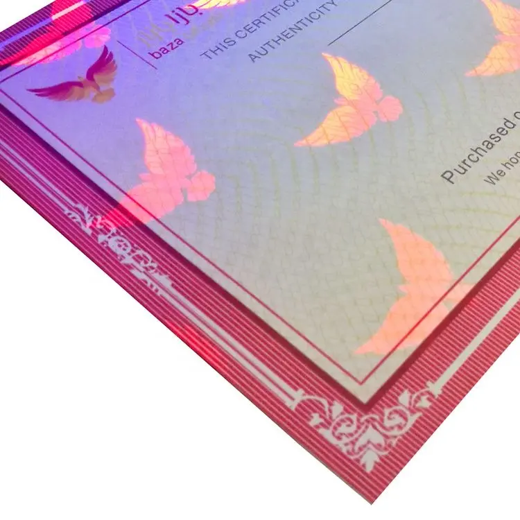 Mejor Venta de holograma de seguridad anti-falsificación A4 papel de impresión de papel