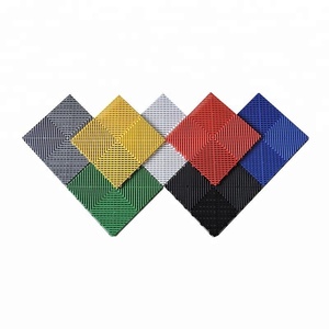 Người Bán Chạy Gạch Lát Sàn Ghép Thân Thiện Tự Làm PP 400Mm X 400Mm Gạch Lát Sàn Nhà Để Xe Ô Tô Bằng Nhựa Chịu Lực Cao - Product Image 5