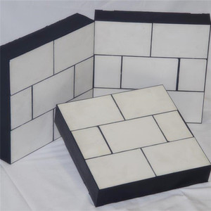 لوحات ارتداء/بطانات السيراميك المركبة للارتداء/مدعومة بالمطاط - Product Image 1