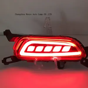 Refletor de lâmpada traseira led, novo design, luz traseira para mazda cx-3
