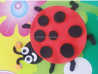 Acétate de vinyle d'éthylène/feuille texturée colorée de mousse d'Eva 2mm
