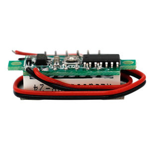 Red DC 2.4V-30V 0.28 Inch LCD Bảng Điều Khiển Volt Kỹ Thuật Số Máy Đo Đồng Hồ Đo Điện Áp Xe Máy Máy Vôn Kế - Product Image 3