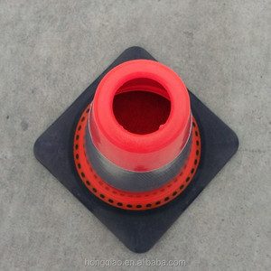 28 "710mm Ultra brite avustralya standart siyah bankası PVC koni tek 25cm yüksek yoğunluklu yansıtıcı bant - Product Image 2
