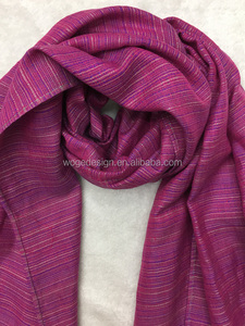 ईवू निर्माता हॉट बेची गई अद्वितीय महिला ट्रिम्स जैक्वार्ड हाथी शॉल मफलर पैशमिनास हिजाब पगड़ी थई रेशम स्कार्फ - Product Image 6