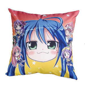 Anime Lucky Star Designer Home Cushion trang trí nội thất dệt kim gối với trở lại hỗ trợ phong cách đồng bằng - Product Image 1