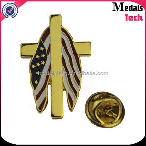 Znic material de aleación de metal verde hojas forma el nombre de <span class=keywords><strong>la</strong></span> empresa insignia con pin de seguridad - Product Image 4