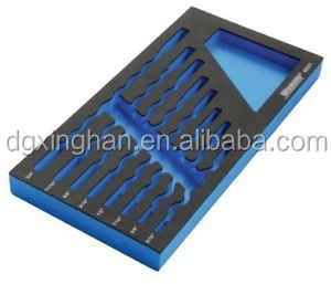 En gros VERS L'OUEST 6ZGU9 Insert En Mousse boîte, EVA, Noir/Bleu, Pour le paquet - Product Image 2