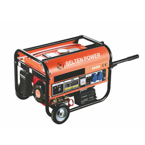 2.5kw अधिकतम <span class=keywords><strong>2.8kw</strong></span> 2800 एकल चरण 7HP बिजली के शुरू के साथ पहियों के साथ OEM बैटरी बैटरी के बिना गैसोलीन जनरेटर - Product Image 6