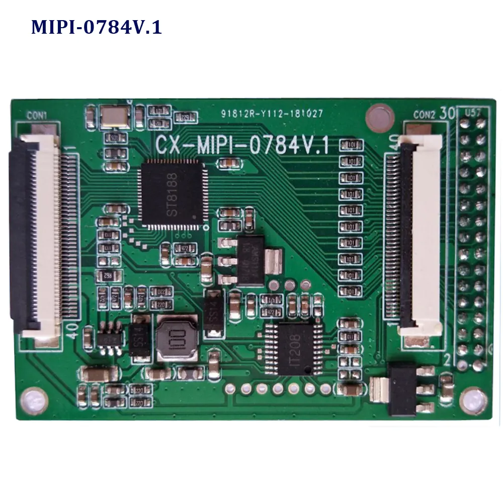 40 pin 30 pin (2-lane) LVDS para 40 pin MIPI placa de conversor adaptador