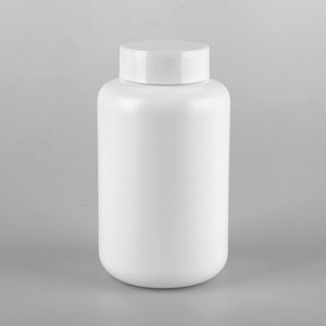 Pet <strong>500</strong> ml White <strong>Bottle</strong> Packing Tablet Pharmaceutical <strong>Plastic</strong> <strong>Bottle</strong> - Product Image 1