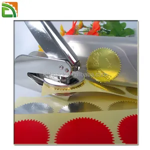 Custom design LOGO embosser hand held embossing seal machine