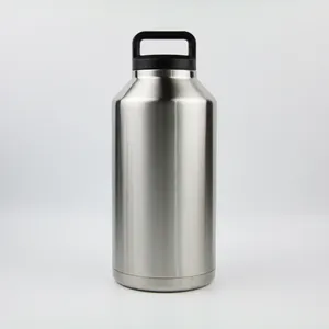 2 Liter 64 Oz Rvs Geïsoleerde Watertank Waterfles Growler Voor Camping