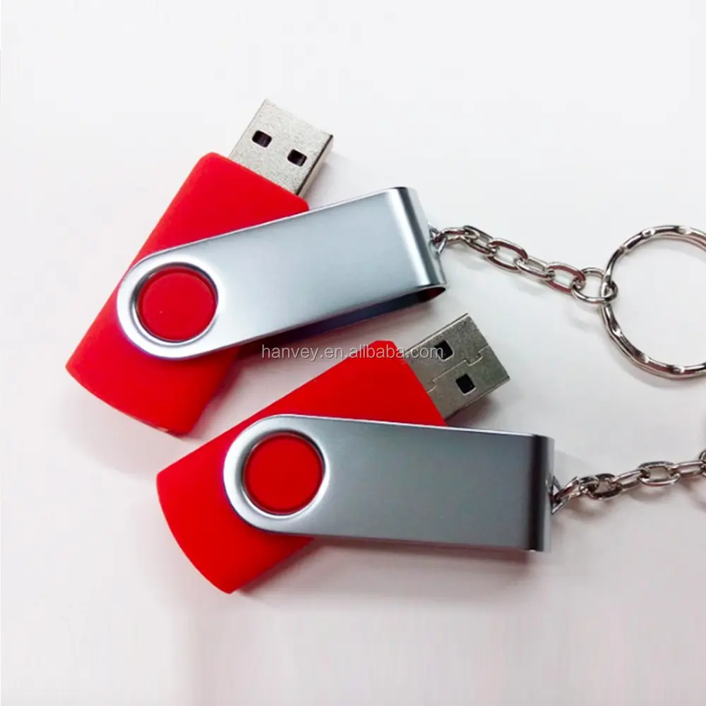 Palo de memoria usb de 8gb giratorio de HV-002 personalizado, promocional, barato, precio de fábrica, venta al por mayor