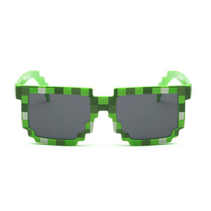 2018 gafas de <span class=keywords><strong>sol</strong></span> calientes para niños mosaicos juegos estilo 4-13 años cuadrados niños gafas de <span class=keywords><strong>sol</strong></span> niños niñas pixel eyewares - Product Image 5