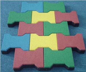 Adoquines de Caucho Reciclado para Entrada de Vehículos/Ladrillos de Caucho - Product Image 3