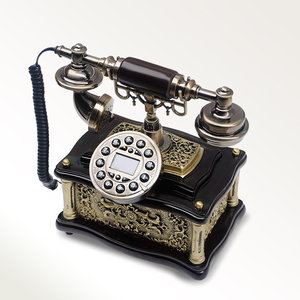 Personnalisation <span class=keywords><strong>haut</strong></span> <span class=keywords><strong>de</strong></span> <span class=keywords><strong>gamme</strong></span> <span class=keywords><strong>de</strong></span> <span class=keywords><strong>téléphone</strong></span> filaire ancien créatif, <span class=keywords><strong>téléphone</strong></span> rétro américain, <span class=keywords><strong>téléphone</strong></span> <span class=keywords><strong>fixe</strong></span> pour la maison - Product Image 3