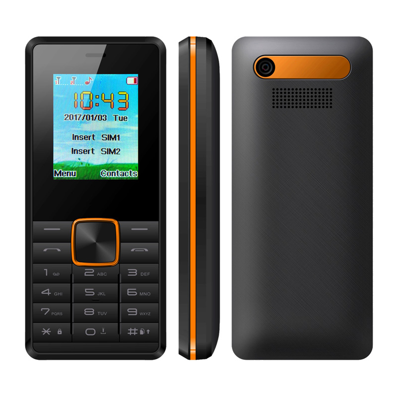 ECON G05 1,8 дюймов экран Dual SIM карты Quad Band GSM мобильный телефон
