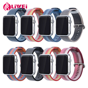Nylon personalizado una pieza 20mm smart banda de reloj para <span class=keywords><strong>Apple</strong></span> <span class=keywords><strong>watch</strong></span> - Product Image 6