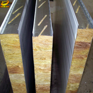 Poids léger laine de <span class=keywords><strong>roche</strong></span> panneau sandwich pour mur de <span class=keywords><strong>la</strong></span> <span class=keywords><strong>maison</strong></span> préfabriquée - Product Image 1
