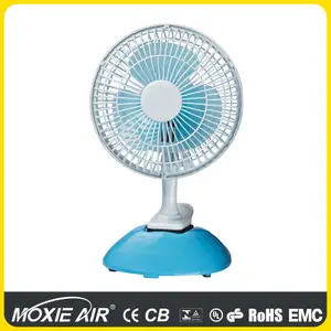 Ventilador de pedaleira, 6 "polegadas tampa de plástico adorável pequena