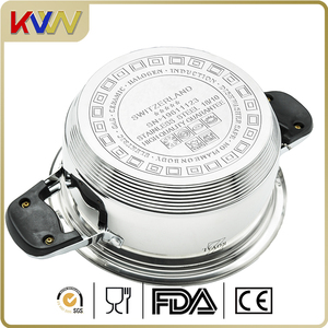 Venta caliente 16 unids acero inoxidable aislado caliente caserole olla de cocina conjunto - Product Image 6
