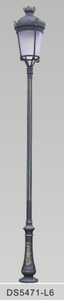Botou hengsheng suministrado calidad moldeada barato calle de aluminio poste de luz HS-HG-1 - Product Image 6