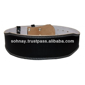 Alta calidad Unisex cuero de vaca postura espalda soporte levantamiento de pesas cinturón logotipo personalizado impresión en relieve Fitness seguridad - Product Image 6