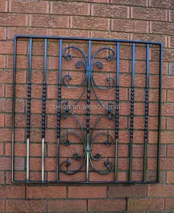 2016 new design ornamental iron window grills