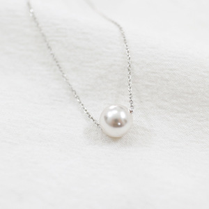 Moda in <span class=keywords><strong>argento</strong></span> sterling catena della perla barocca della collana delle donne - Product Image 6
