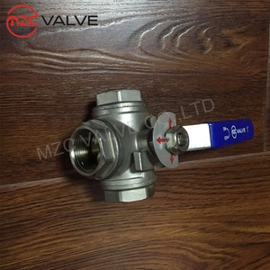 Paslanmaz çelik 316 vida <span class=keywords><strong>3</strong></span> yollu küresel vana üreticileri - Product Image 2
