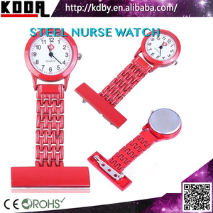 Orologio da Donna alla Moda in Acciaio Inossidabile Dorato per Infermiere e Medici con Movimento Giapponese Conforme agli Standard CE ROHS - Product Image 4