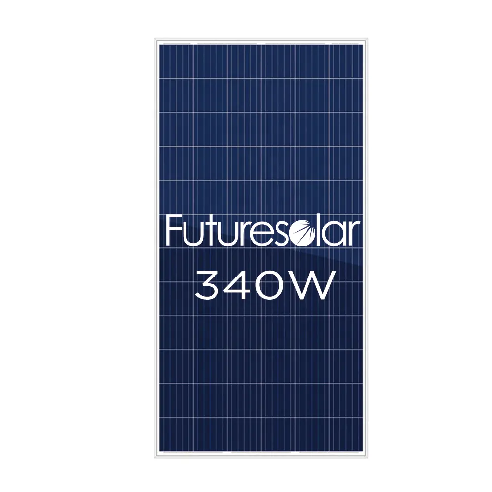 340w zonnepaneel polykristallijne silicium zonnepaneel 25 jaar garantie