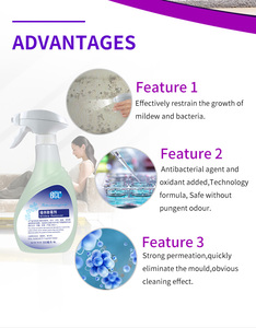 Bouteille <span class=keywords><strong>de</strong></span> Spray pour dissolvant <span class=keywords><strong>de</strong></span> <span class=keywords><strong>moisissure</strong></span>, 500ml, pour enlever <span class=keywords><strong>les</strong></span> moules et <span class=keywords><strong>les</strong></span> moisissures <span class=keywords><strong>sur</strong></span> le papier peint mural, ciment, pierre <span class=keywords><strong>de</strong></span> revêtement vinyle et plus - Product Image 3