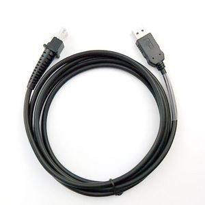 <span class=keywords><strong>Cable</strong></span> de Escáner USB 2.0 para Computadora, Conector de Transferencia de <span class=keywords><strong>Datos</strong></span> Trenzado, Escáner de Código de Barras, <span class=keywords><strong>Cable</strong></span> de Escáner <span class=keywords><strong>RJ45</strong></span> Gris - Product Image 3