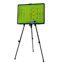 Toptan Futbol Taktik Koçluk Kurulu Strateji Oyunu Planı Beyaz Tahta kuru silinebilir kalem, Büyük Boy tripod standı