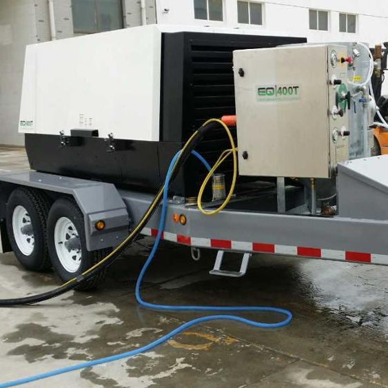 Высокомощное абразивное пескоструйное оборудование 400T