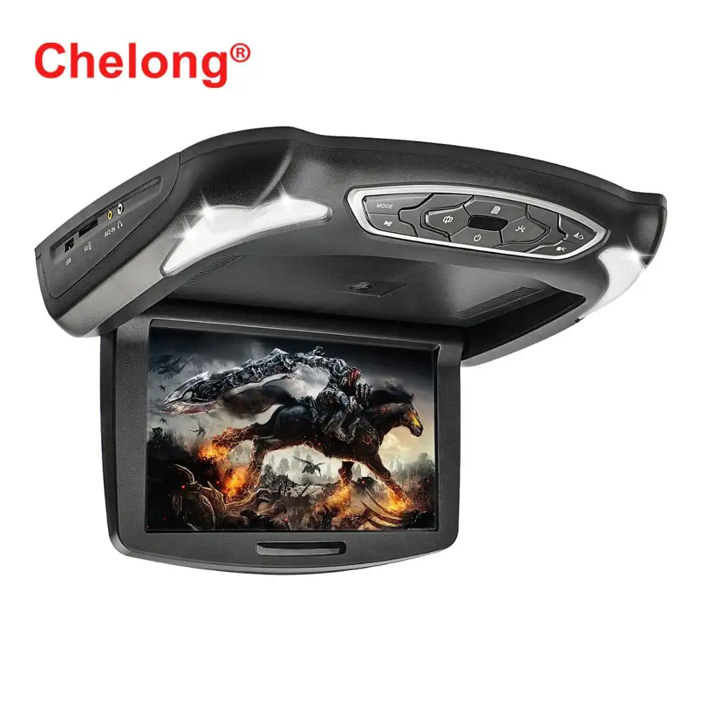 CL-101RD Car DVD Player 10.1 zoll Car Roof montieren DVD player monitor With SD/USB/CD Player