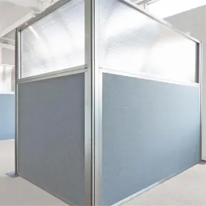 Estilo moderno plástico partición de la pared y de pie divisor de pared tabique lujo puertas correderas en promoción