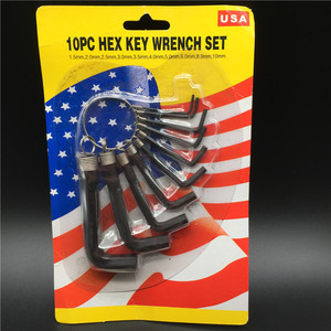 <span class=keywords><strong>Set</strong></span> di <span class=keywords><strong>Chiavi</strong></span> Esagonali in Acciaio al Carbonio Metrico di Alta Qualità, Professionali e Popolari per Fai-da-Te e OEM - Product Image 5