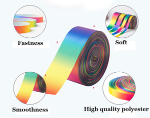 Encargo de transferencia térmica <span class=keywords><strong>doble</strong></span> <span class=keywords><strong>cara</strong></span> 3 pulgadas <span class=keywords><strong>cinta</strong></span> de satén de poliéster - Product Image 6