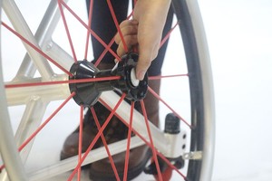 Silla de ruedas de aluminio para baloncesto, deportiva, ligera, manual, novedad - Product Image 3
