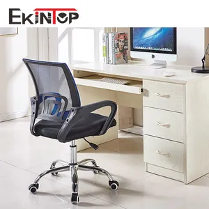 Klasik lüks modern örgü sandalyeler ofis döner genel personel