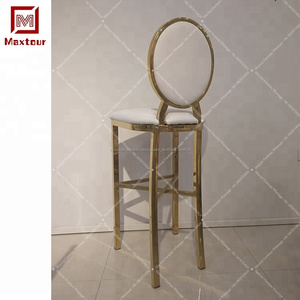 2018 de alta calidad <span class=keywords><strong>luis</strong></span> de acero inoxidable Taburetes de <span class=keywords><strong>bar</strong></span> silla con ronda vuelta - Product Image 1