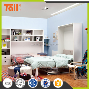 Good Quality Space Saving <strong>Wall</strong> Bed Cheap Murphy Bed with Office <strong>Desk</strong> - Product Image 6