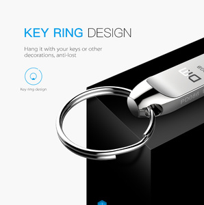 Unidad Flash USB de Metal, Pen <span class=keywords><strong>Drive</strong></span> resistente al agua, Mini lápiz USB de personalidad con llavero - Product Image 5
