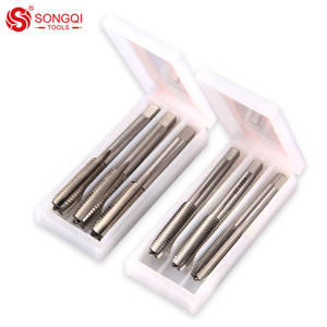 3 Cái DIN352 Tay Tap Set Chủ Đề Khai Thác Vòi HSS DIN352/351 62-66 HRC Staight CN;GUA M2-M30 SONGQI Vàng M6 - Product Image 5