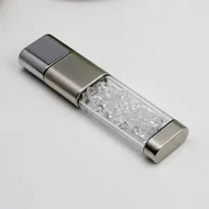 New Design Diamond USB Flash Drives USB 2.0 Pen Drive 32GB 16GB 8GB 4GB pendrives U disk Christmas / Birthday Promotion