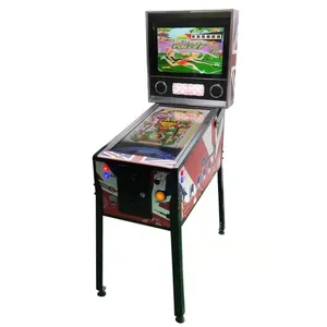 Vente à chaud d'arcade à jetons 32 pouces 3D machine de jeu de flipper électronique virtuel pour adulte à vendre