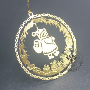 Decorazioni di <span class=keywords><strong>natale</strong></span> forniture tipo piccolo angelo cut-out metallo ornamento Di <span class=keywords><strong>Natale</strong></span> - Product Image 4